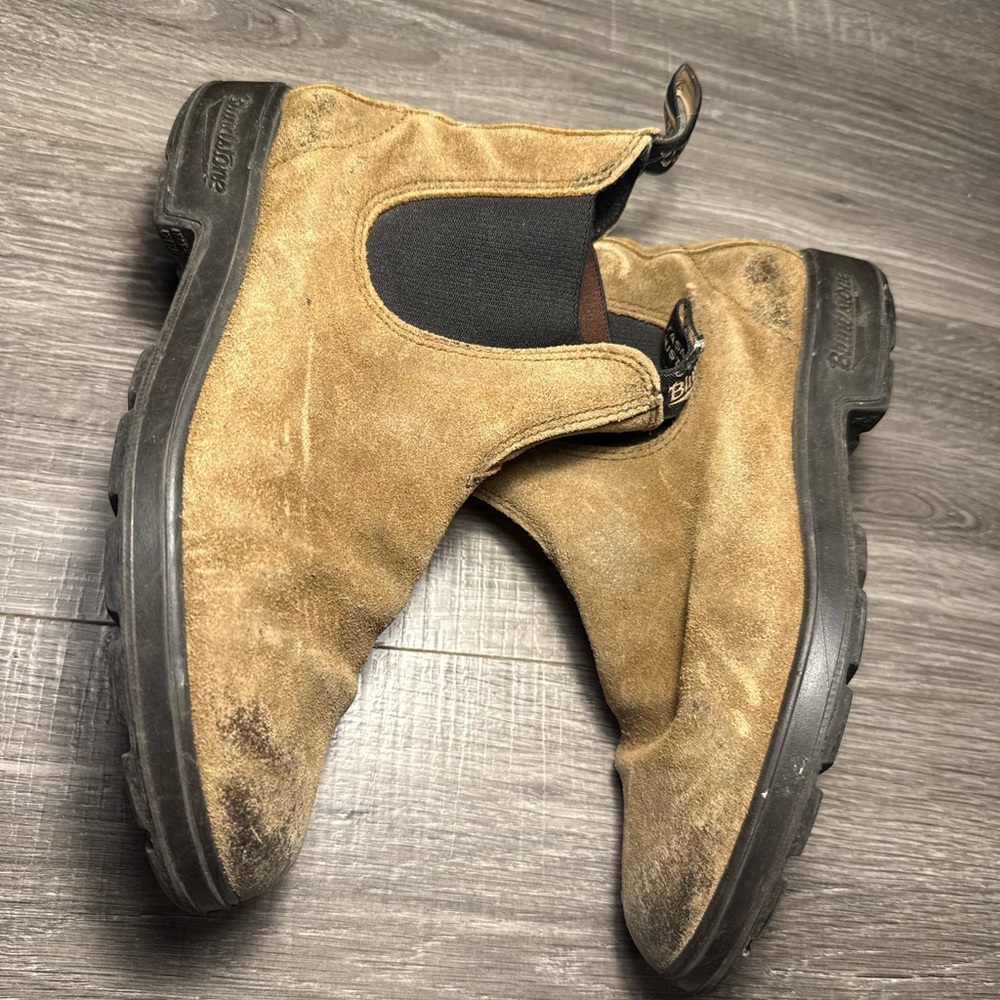 Blundstone Brown Leather Chelsea Boots - Picture 2 of 9